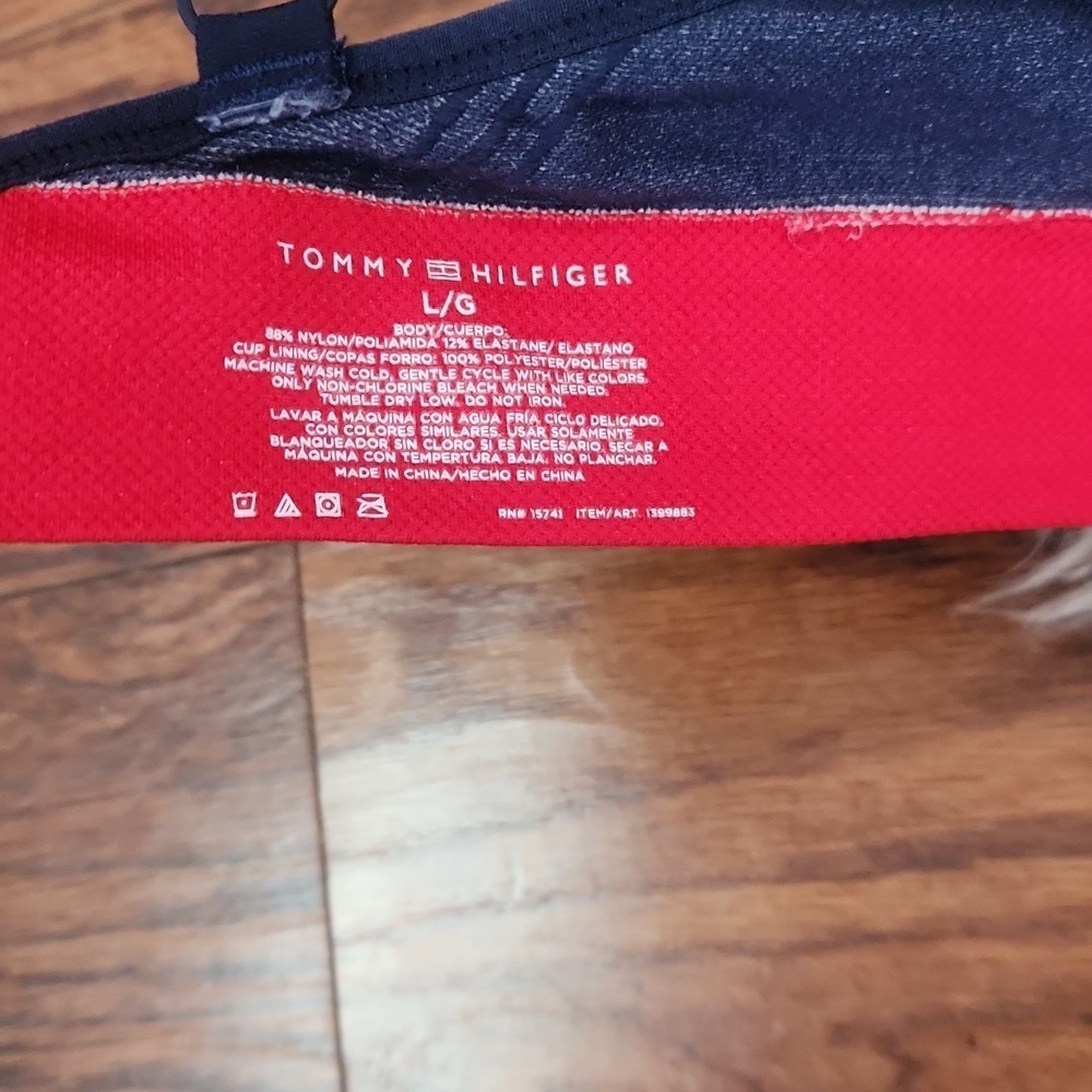 Tommy Hilfiger Soft Cup Brand Band Bra - Picture 4 of 6